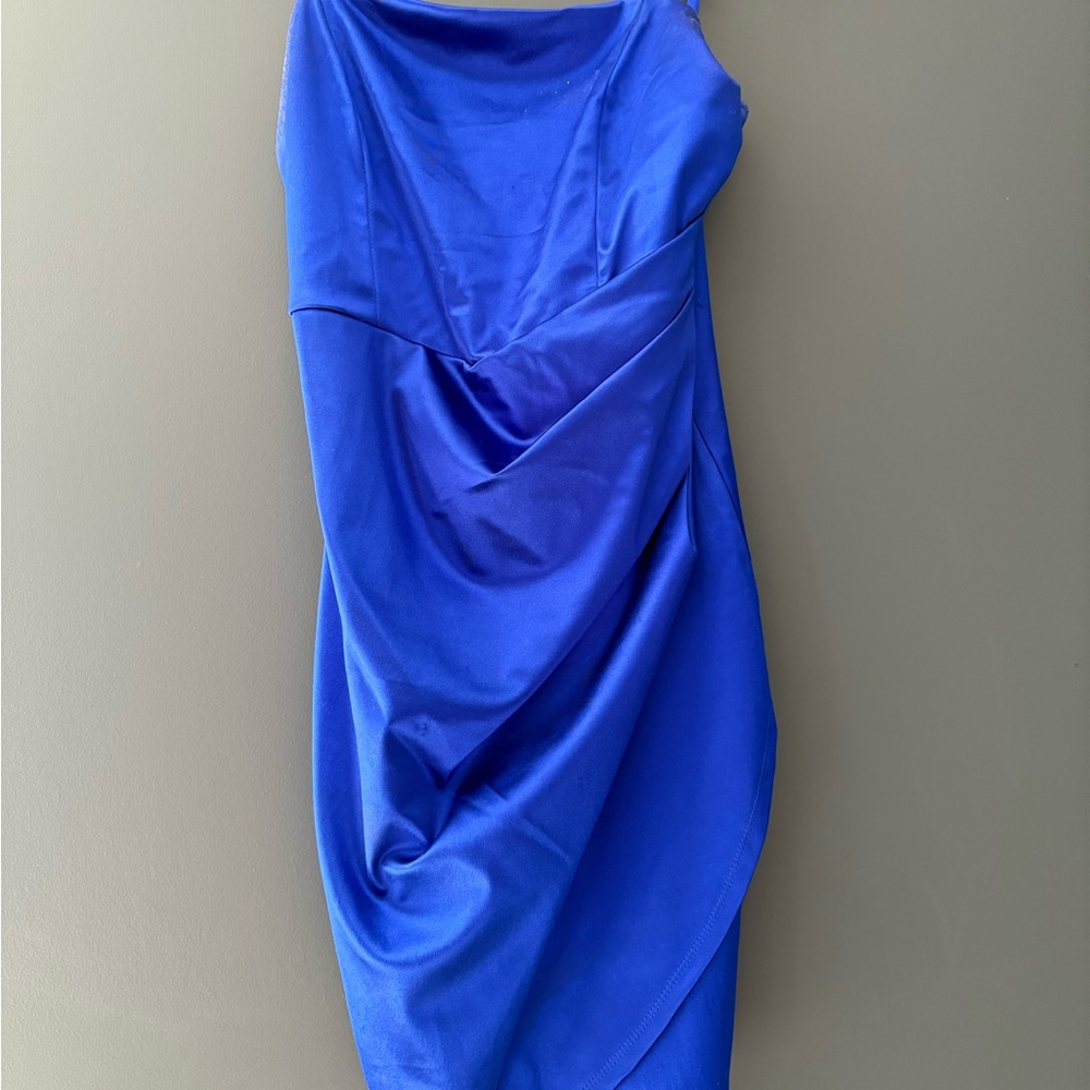 Emerald Sundae Royal Blue Mini Dress